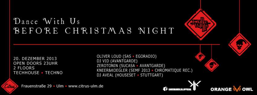 dance with us  before christmas night